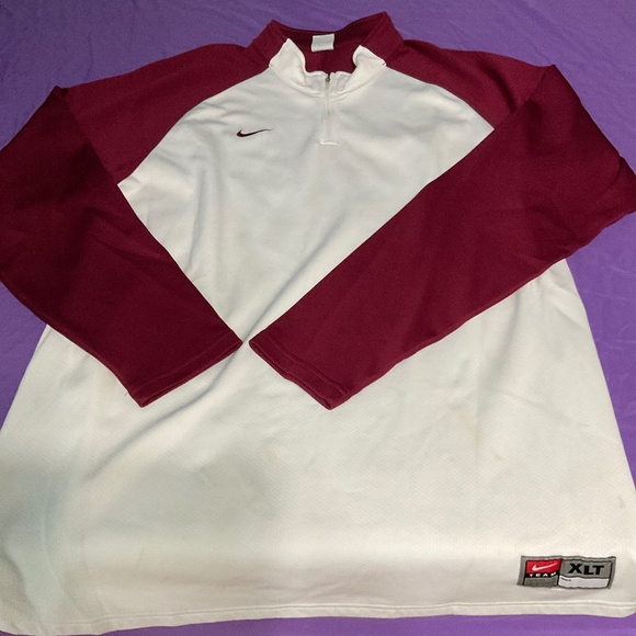 Nike Other - Nike pullover jacket with zipper at neck XLT. M18